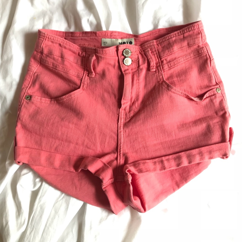 Top Shop High Waisted Short Shorts